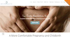 Desktop Screenshot of birthrelaxationkit.com